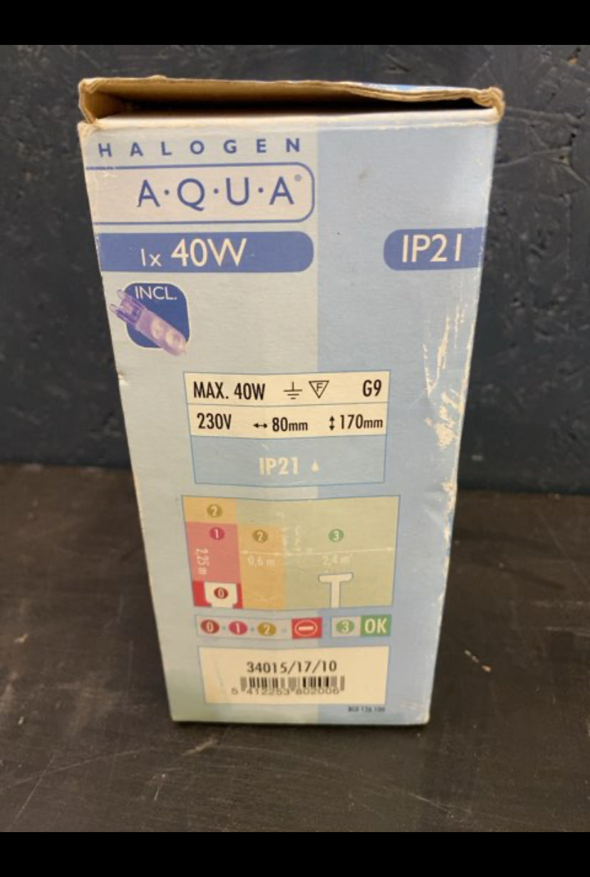 Massive væglampe Aqua